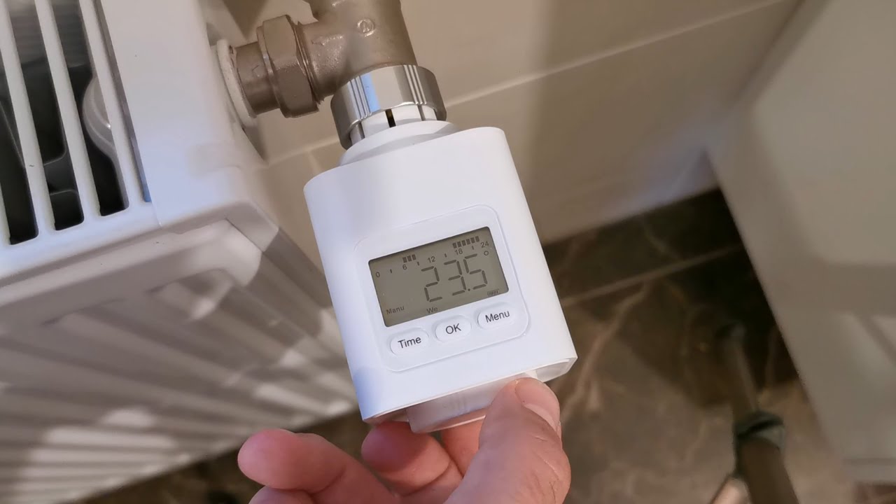 MyProject Radiator Temperature Controller (from Kaufland) - review and install