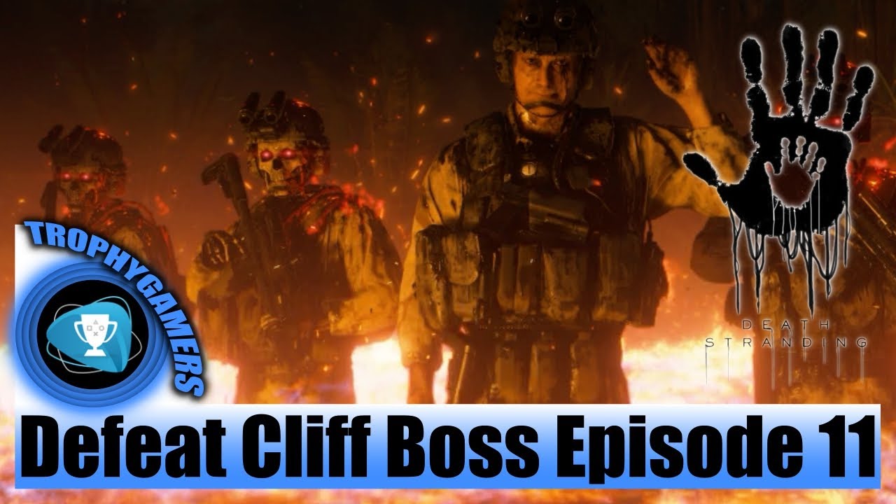 Death Stranding - Defeat Cliff Boss Fight - Episode 11 Clifford Unger Walkthrough