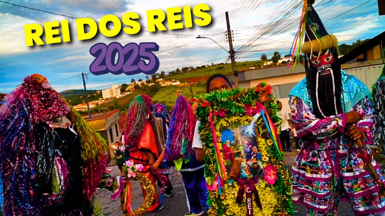 FOLIA DE REIS REI DOS REIS VARGINHA MG 2025 - Nas Ruas De Varginha MG.