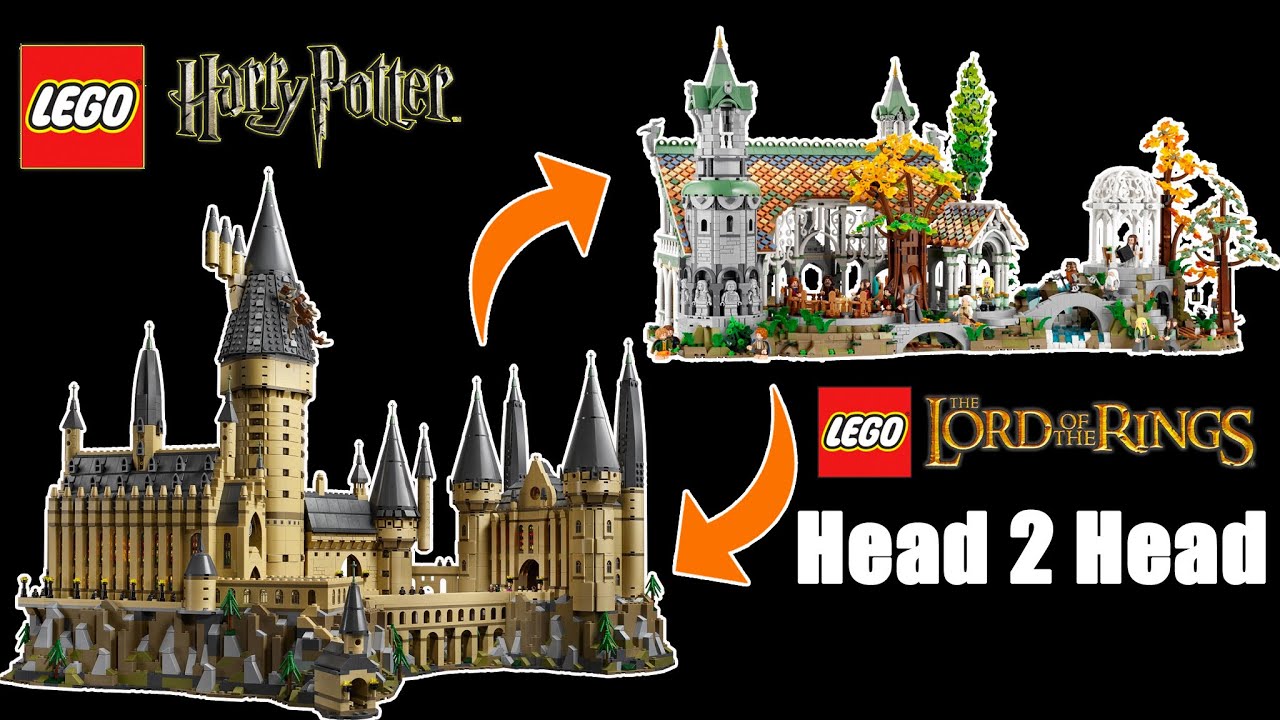Решающее противостояние Lego: Хогвартс против Ривенделла