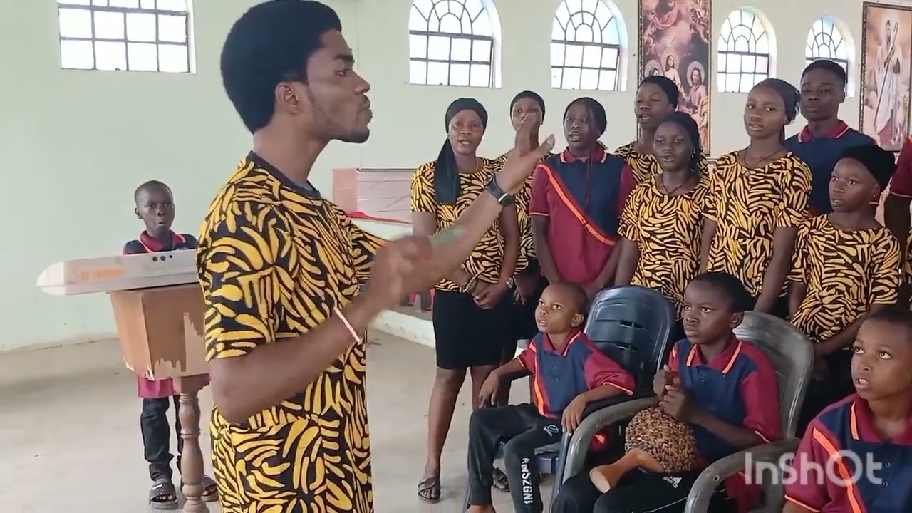 Young Harmonic Voices of Faith Chorale, St Andrews Parish Umueshi | Song: Chinecherem
