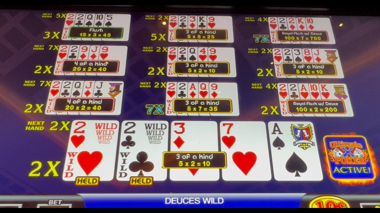 Video Poker Strategy Deuces Wild &ndash; Epic comeback. Hit 2 royal flushes with deuces with multipliers.