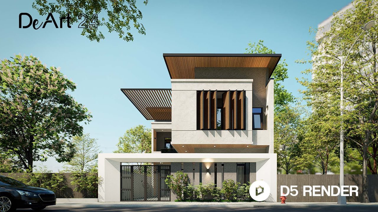 How to Render Realistic Exterior in D5 Render