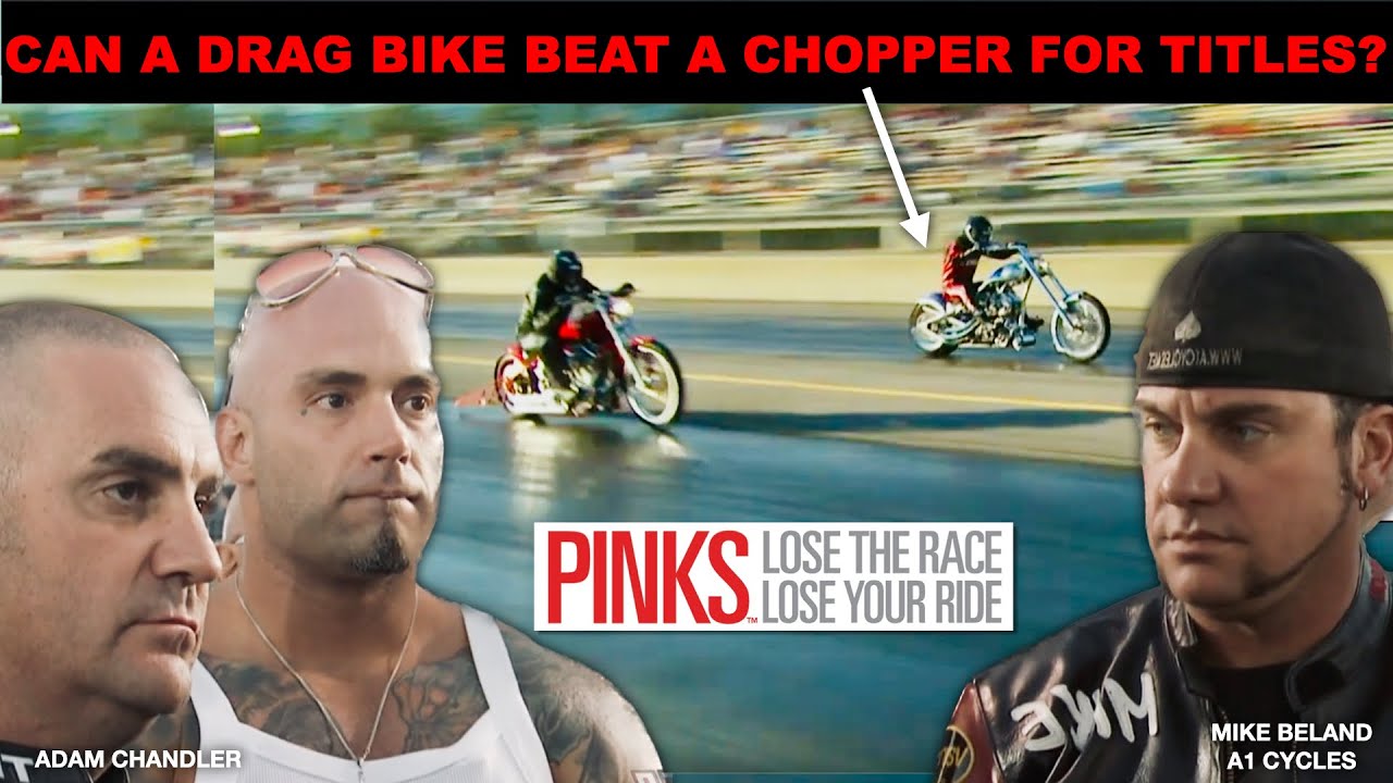 PINKS - Can a Harley Chopper Beat a Drag Bike for Titles? Full Episode