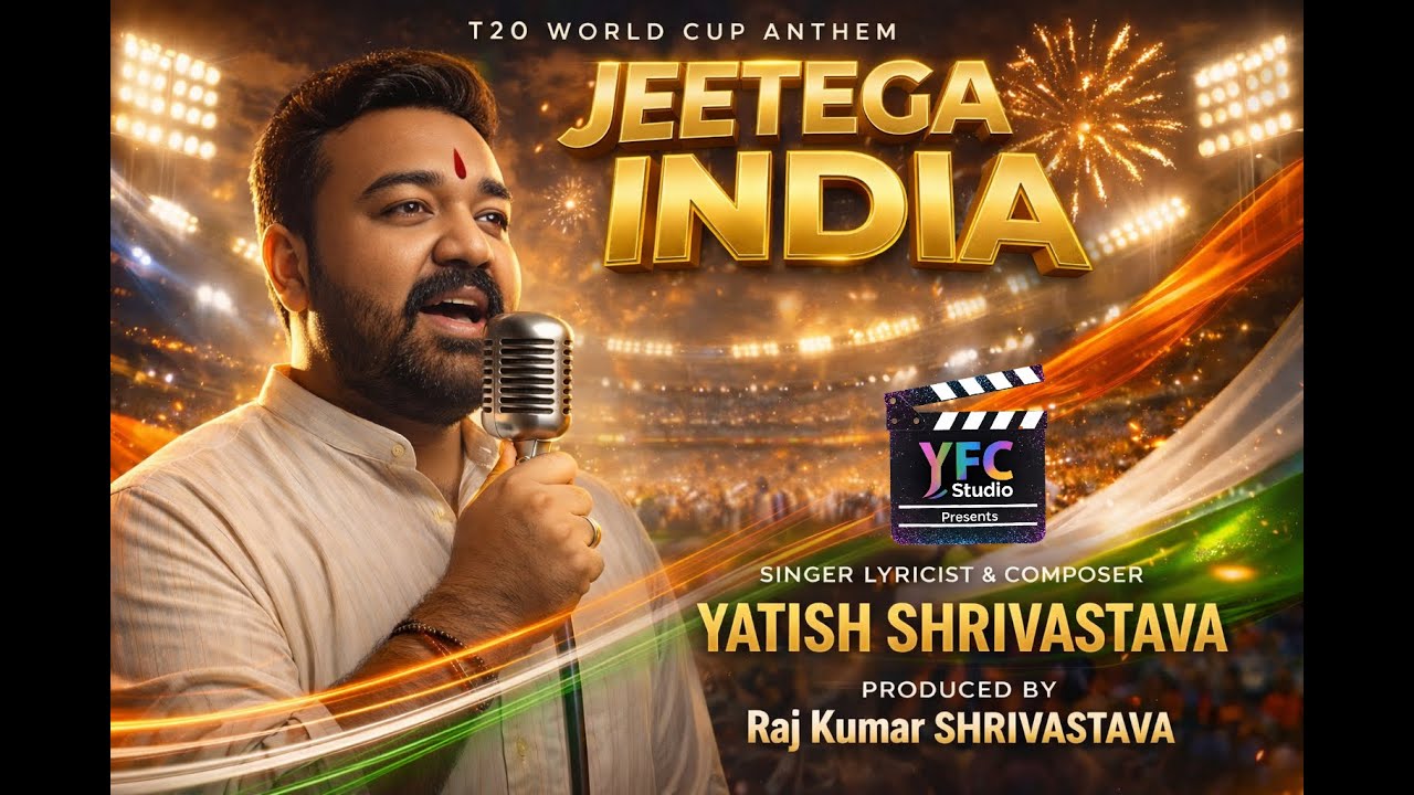 JEETEGA INDIA | Yatish Shrivastava | T20 World Cup Special |Official Fan Anthem |YFC Studio Presents
