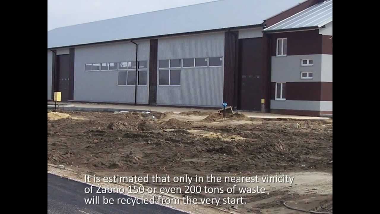 Centrum Recyklingu w Niedomicach, gmina Żabno (fotokast)