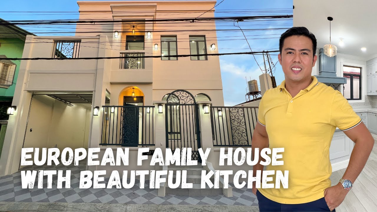 EUROPEAN FAMILY HOUSE with NICE KITCHEN - WATCH THIS! | Self-Guided Tour 5