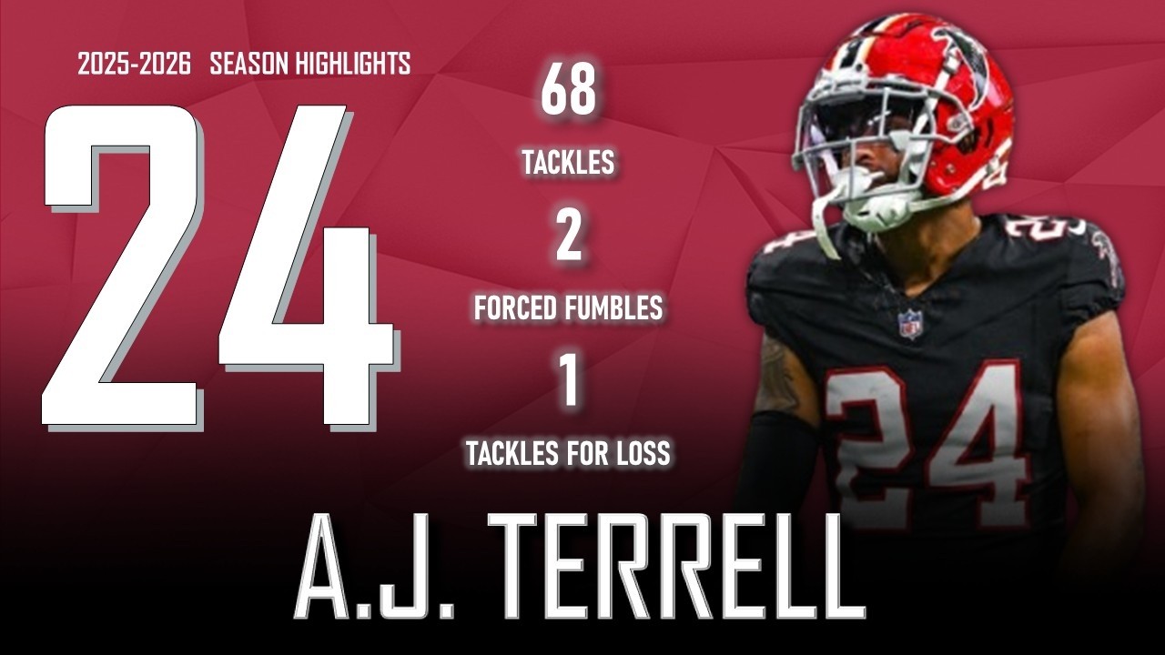 A.J. Terrell || 2025-2026 Atlanta Falcons Highlights