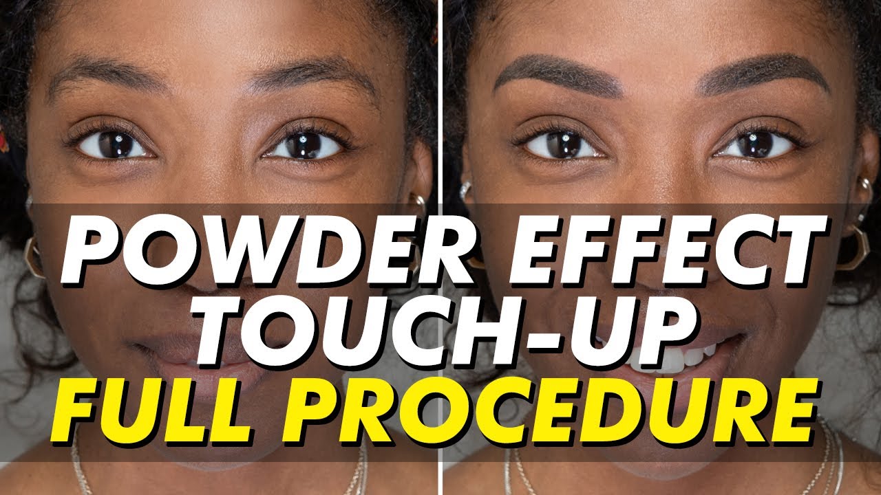 Powder Effect touch-up for Nneya Richards by Nadia Afanaseva | Eye Design New York