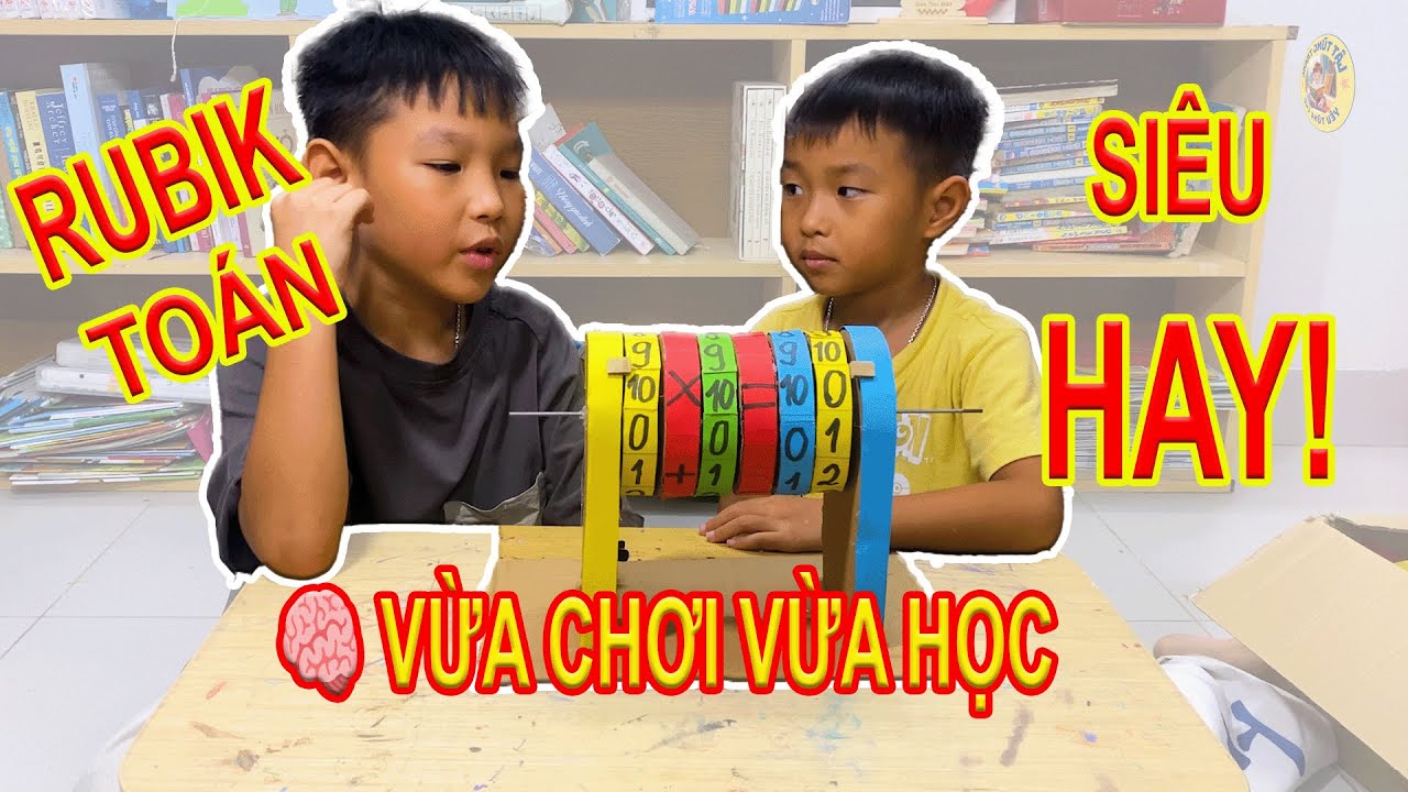 Rubik Toán Học 6 Tầng - Bí Mật Đồ Chơi STEM Mà Bé Nào Cũng Mê