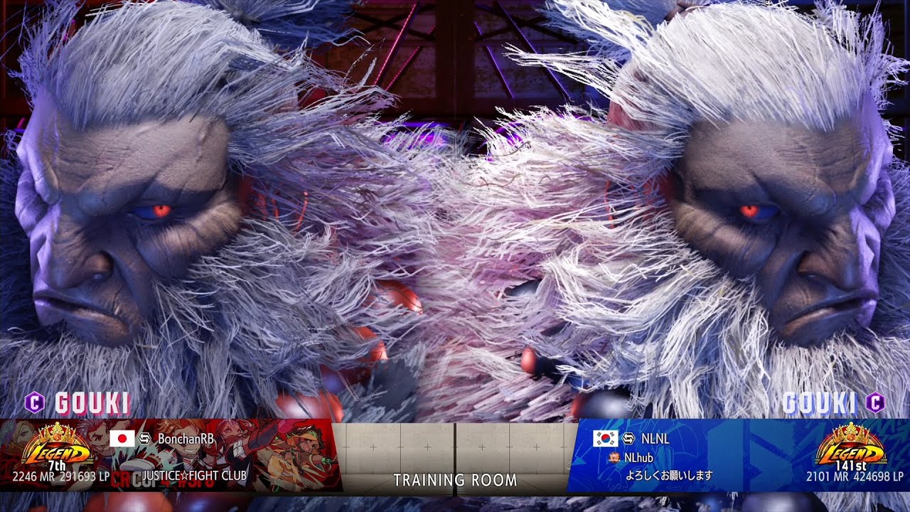 Bonchan (Akuma) vs NL (Akuma)：ボンちゃん（豪鬼）vs NL（豪鬼）