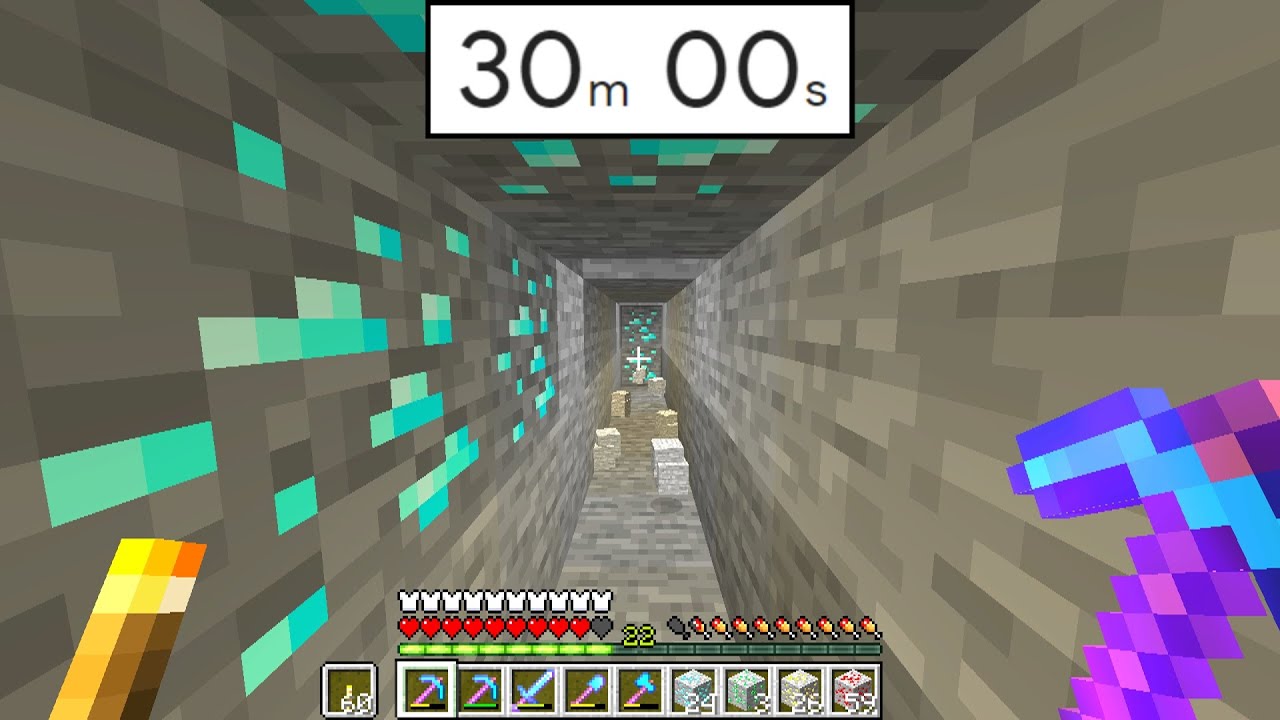 I mined in a straight line for 30 minutes and found this... (EP.48)