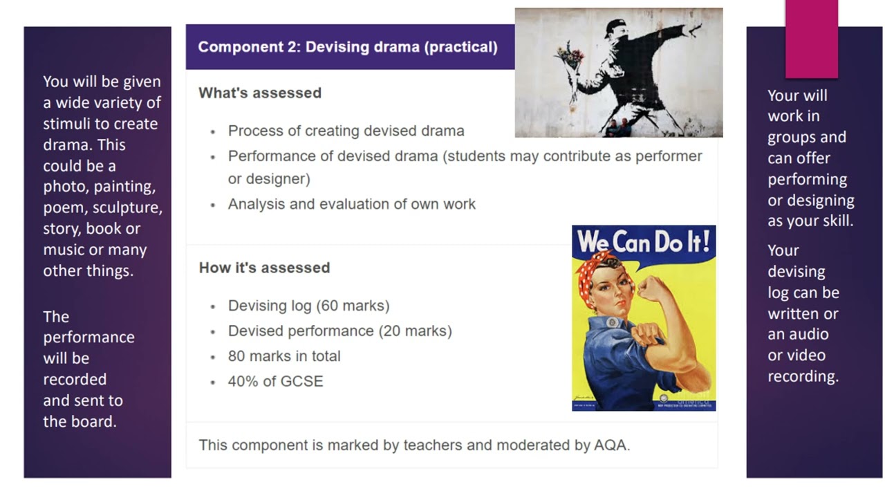 GCSE Drama Options Video 2024