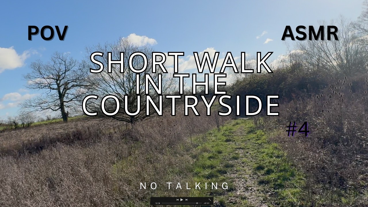 A Short Walk in the Countryside #4 *POV* *ASMR* *No Talking*