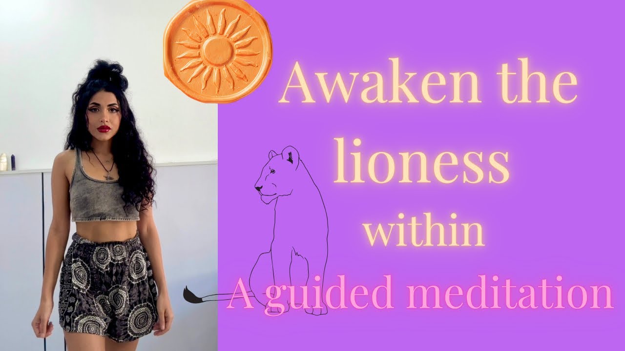 The Lioness Path | A Guided Meditation for Calm Strength & Self-Trust & feminine empowerment 