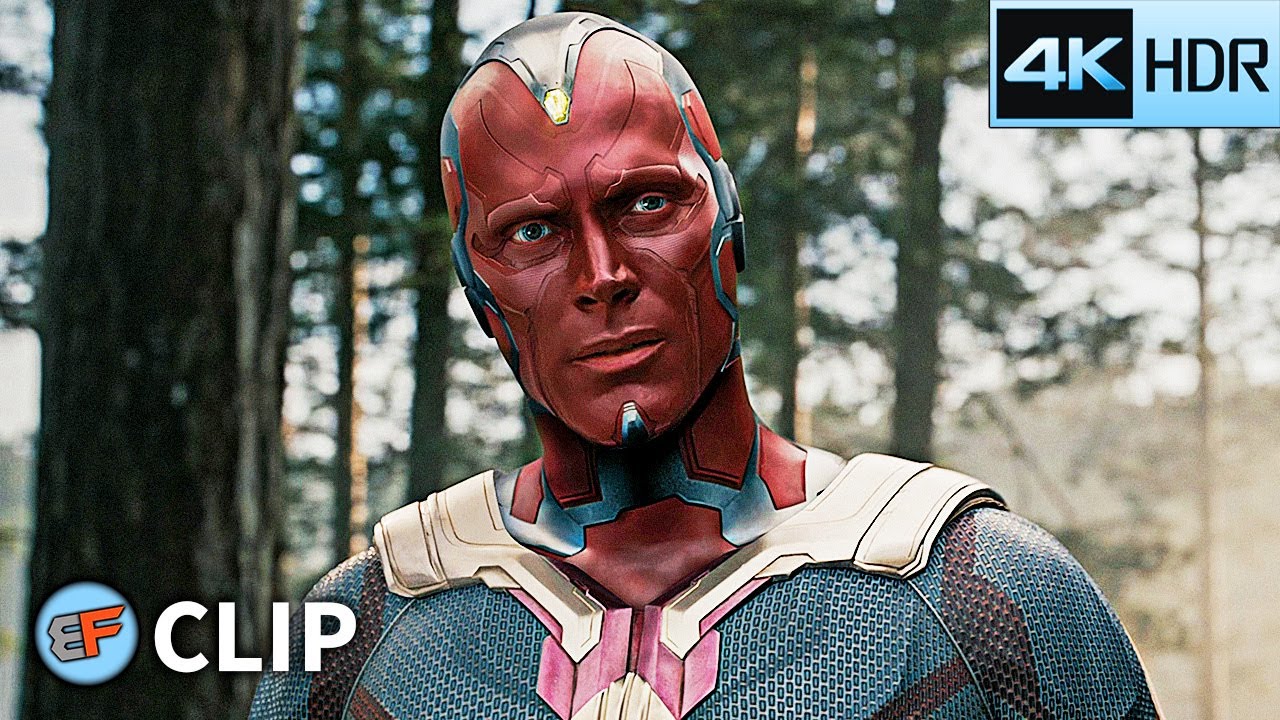 Vision Destroys The Last Ultron Scene | Avengers Age of Ultron (2015) 4K HDR Movie Clip