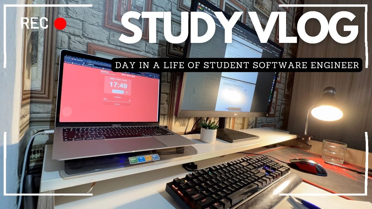 University Study Vlog: A Day in the Life of a Student Software Engineer In Serbia