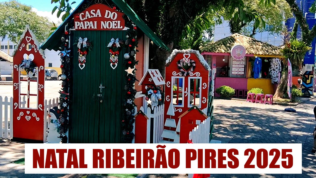 NATAL DE 2025 EM RIBEIRÃO PIRES