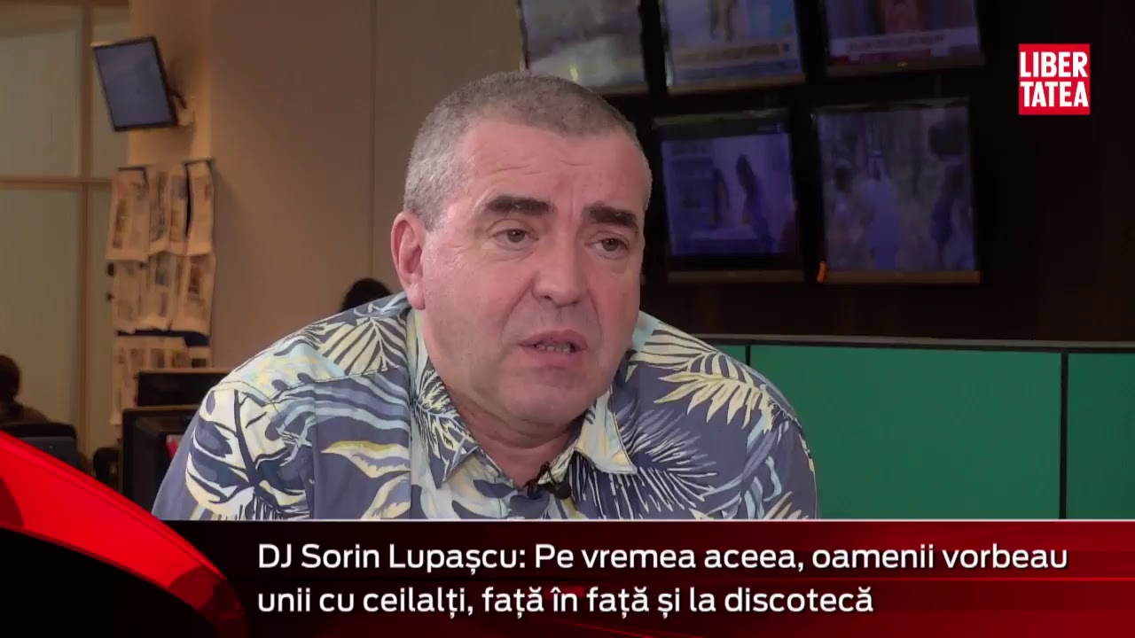 DJ Sorin Lupașcu, despre discotecile de odinioară, la Interviurile Libertatea LIVE