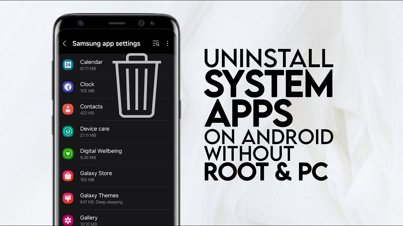 Как удалить системные приложения (ненужное ПО) на Android без рут-прав и ПК