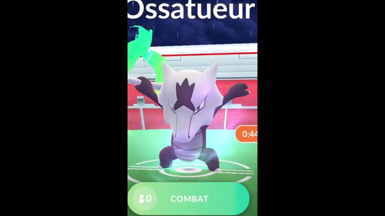Ossatueur oeuf Raid 3 🌟 Pok&eacute;mon go