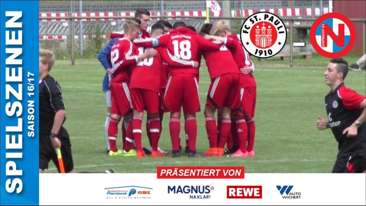 FC St.Pauli II - FC Eintracht Norderstedt II (Finale, Pokal der U16 B-Junioren 16/17) - Spielszenen