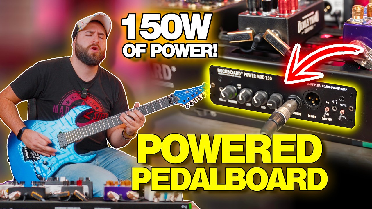 Обзор RockBoard Power MOD 150 — превратите свой педалборд в полноценный усилитель (стоит ли оно т...