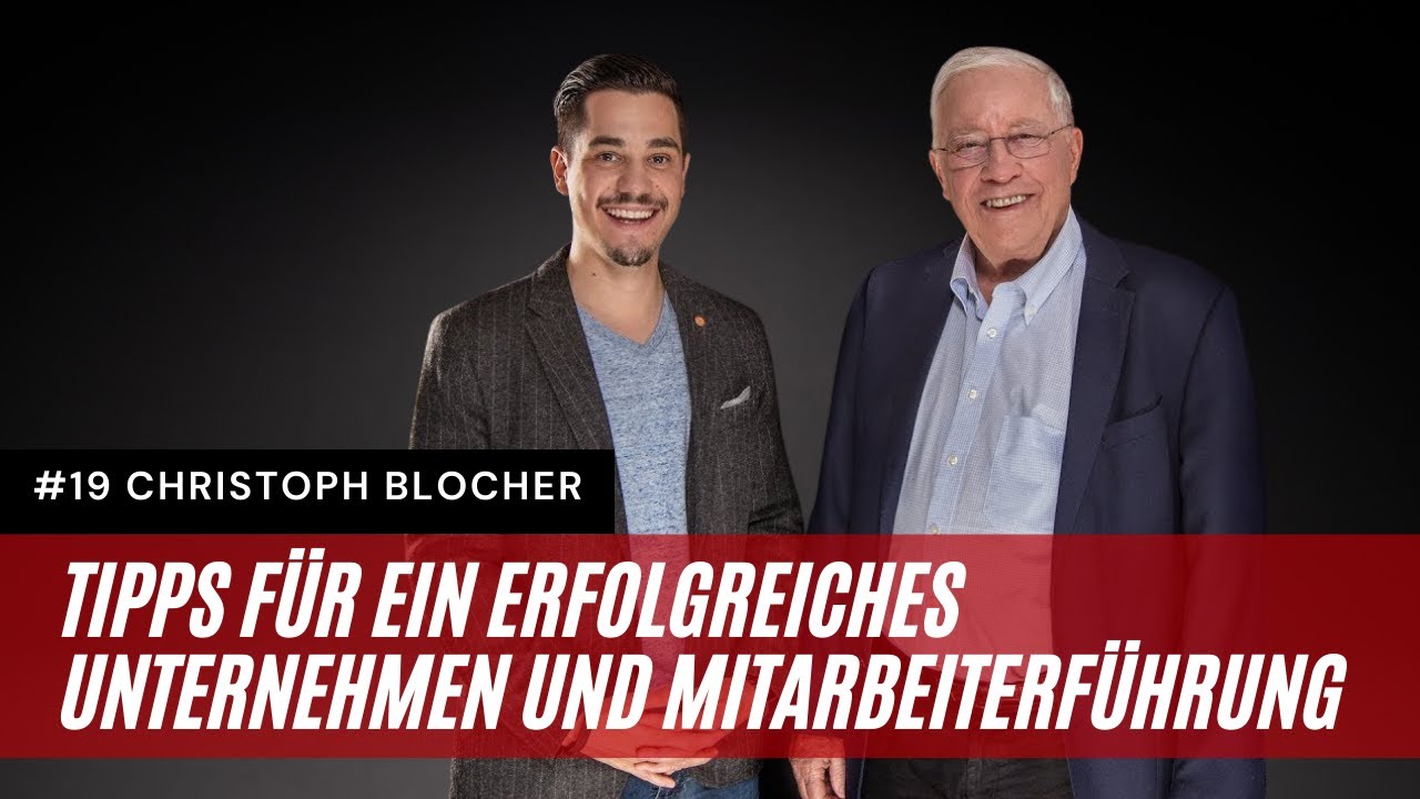 Christoph Blocher im Flowcast 19