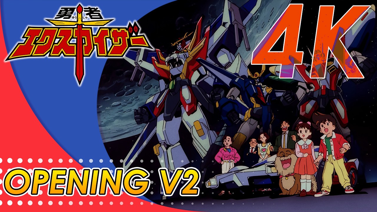 Brave Exkaiser Opening V2 | Creditless | 4K UHD Remastered