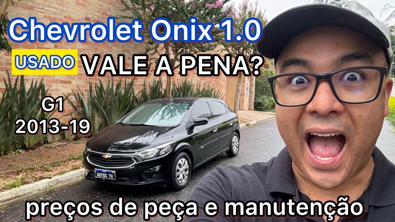 CHEVROLET ONIX 1.0 LT USADO vale a pena? Quanto custa a manutenção? Preço de peças - 2013-2019
