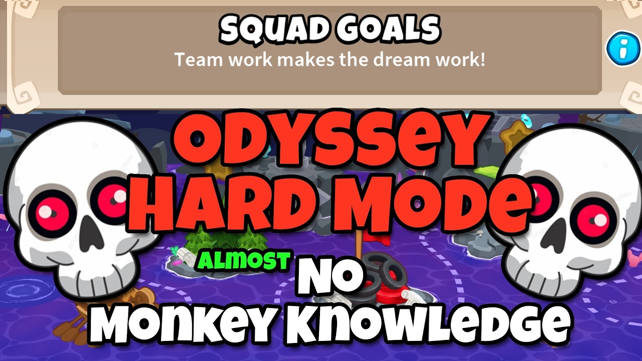BTD6 Odyssey Guide || No Monkey Knowledge || Squad Goals