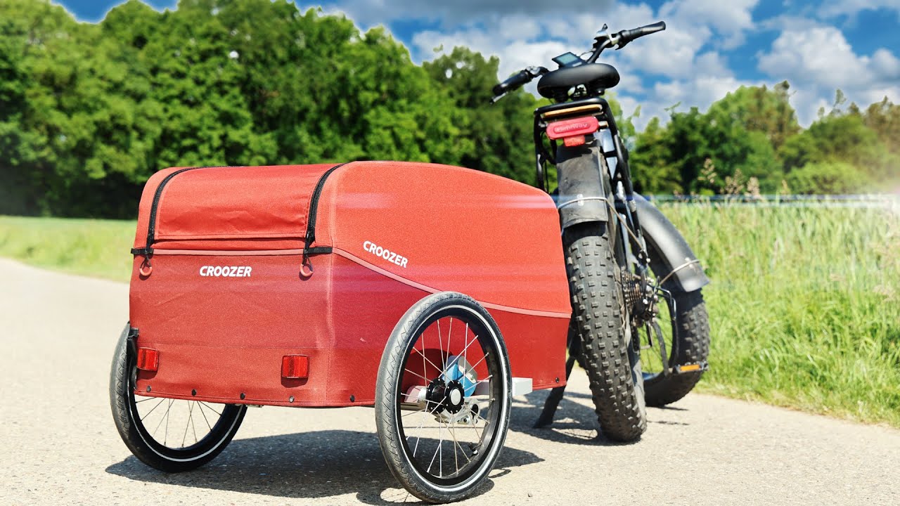 Fahrradanhänger CROOZER CARGO TUURE im Test | Besser als ein Lastenrad?