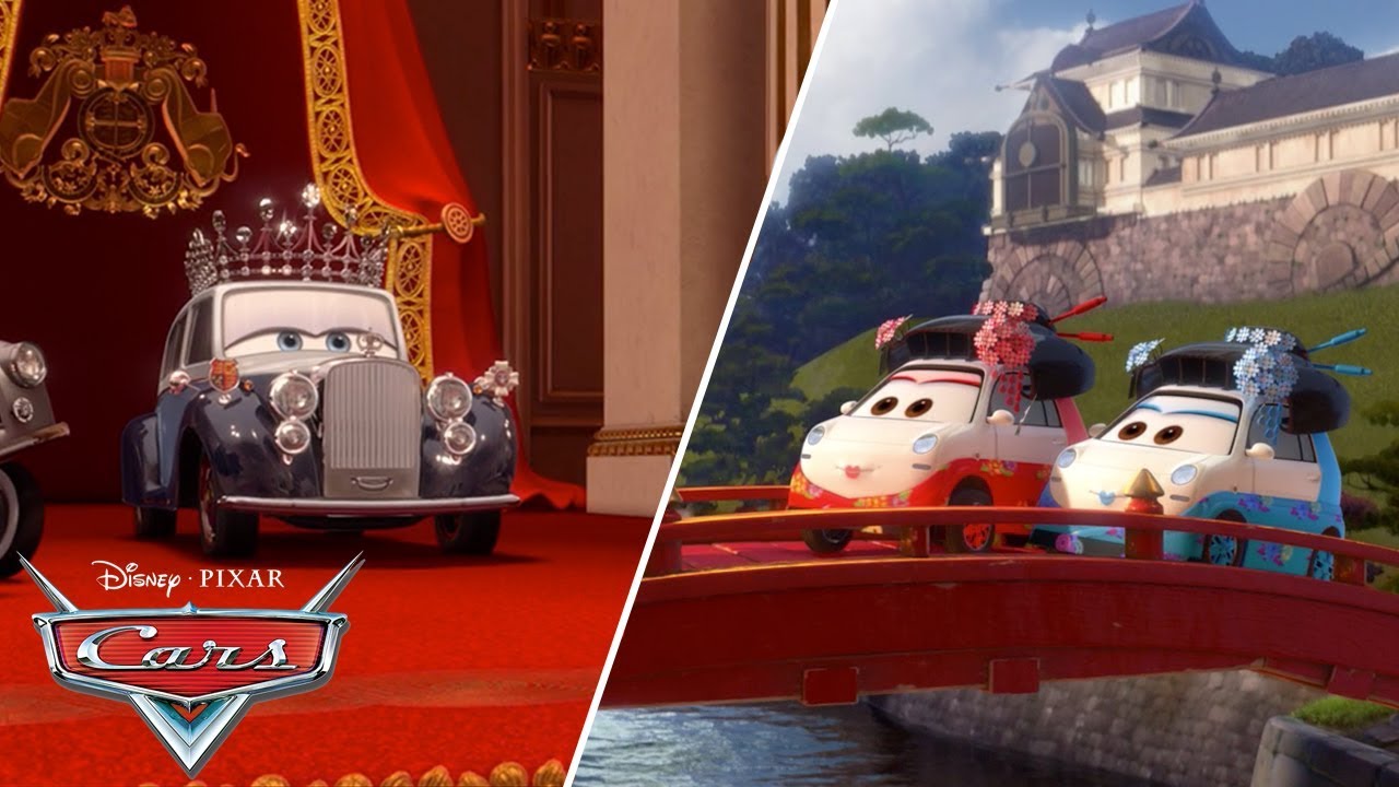 Cars from Around the World! | Pixar Cars | @disneyjr