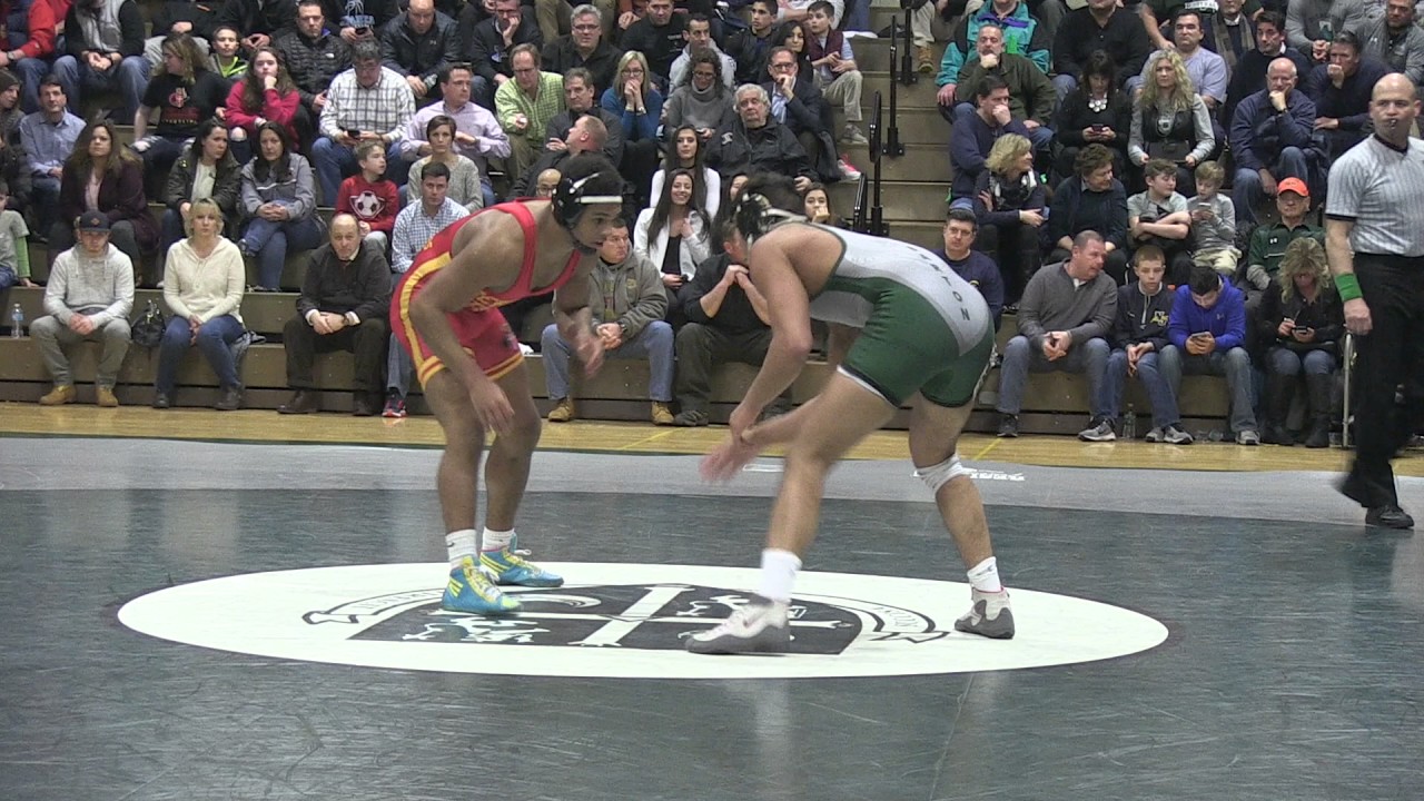 Delbarton's LJ Castellano defeats Bergen Catholic's Josh McKenzie 3-2 in Non-Public A North final