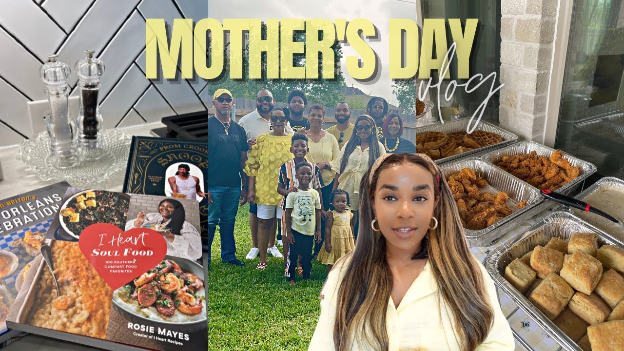 VLOG: HOSTING MOTHER'S DAY BRUNCH | KITCHEN FINDS + HOME UPDATE | SAMS CLUB COOKWARE + NEW COOKBOOKS