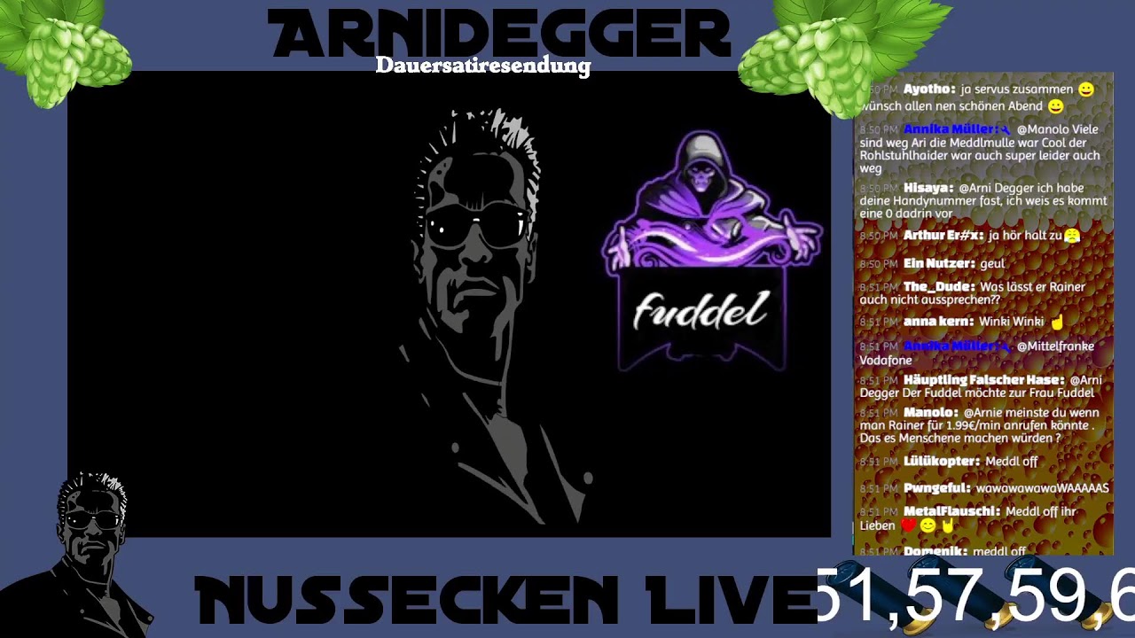 Dulli Donnerstag Bingo mit Fuddel und Arnidegger
