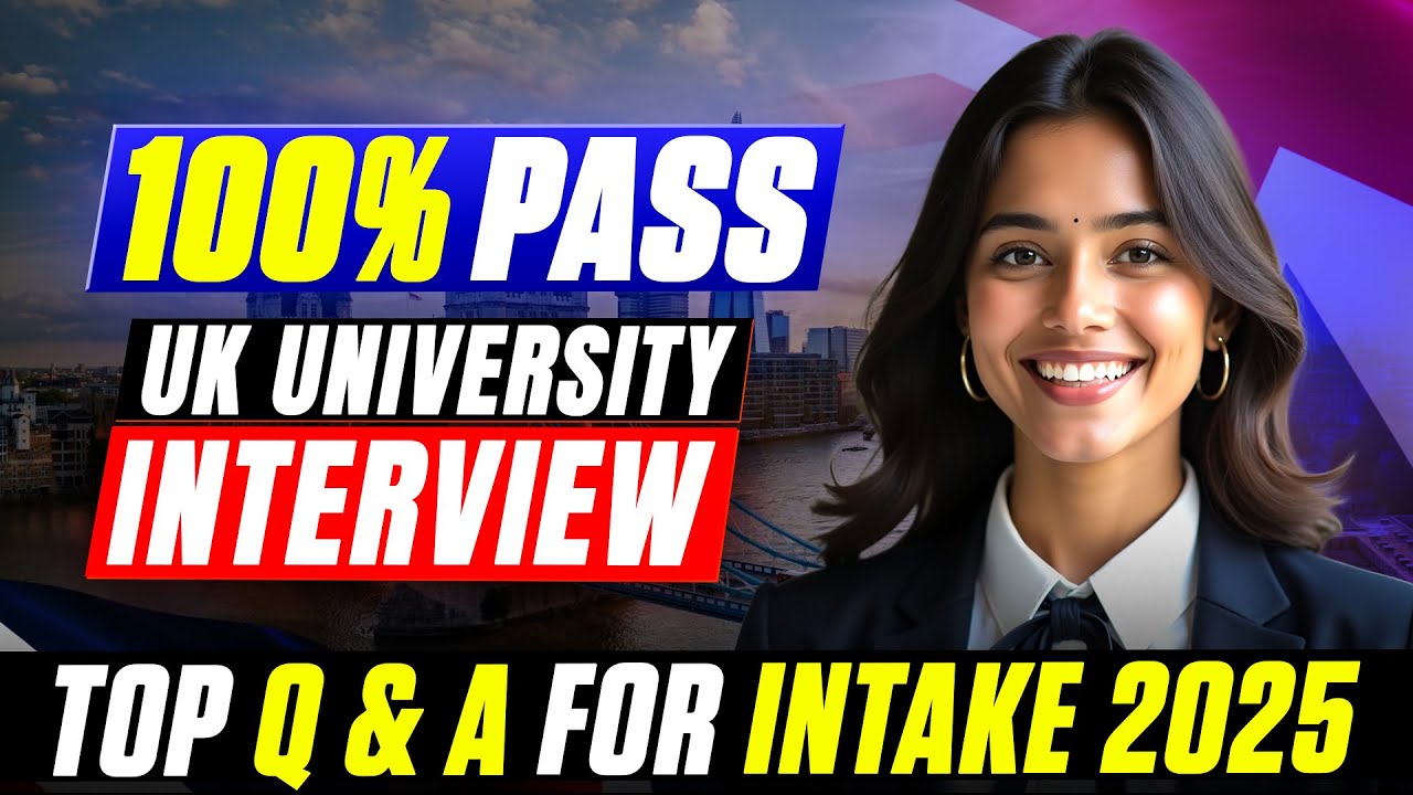 Credibility Interview In UK University | Top Q & A for Intake 2025 | 100% Interview Pass 🎓