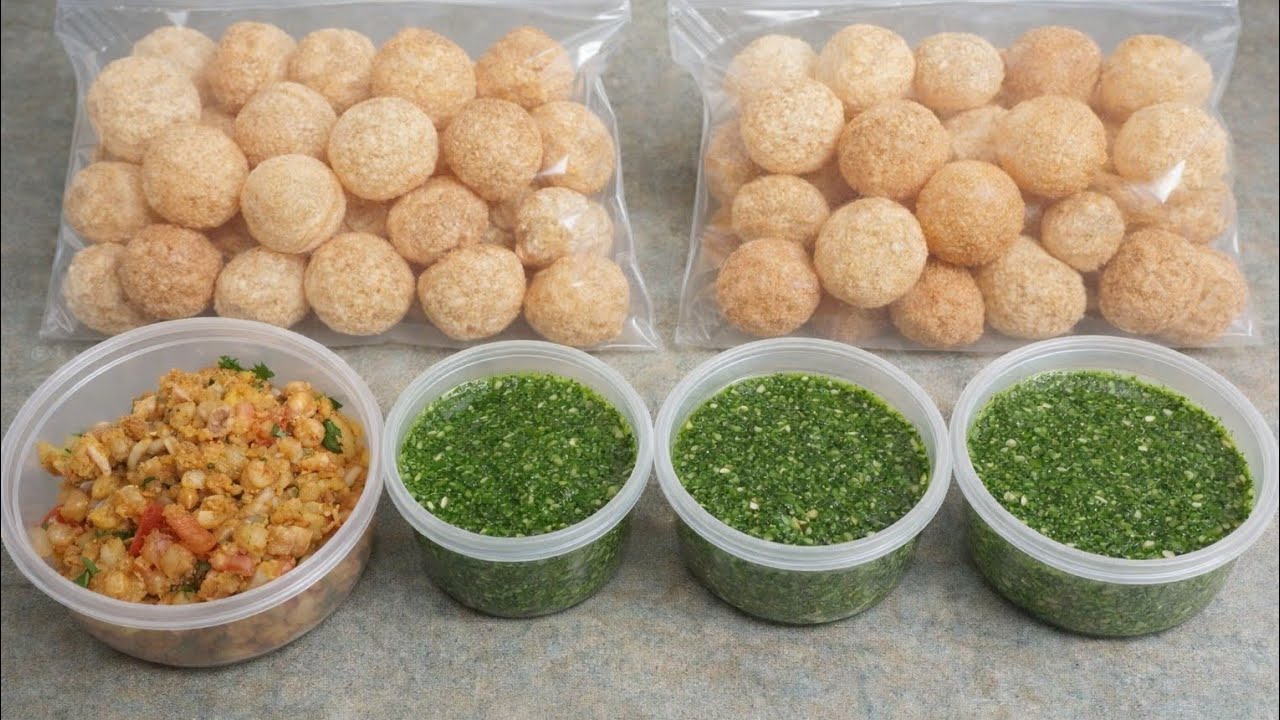 How to make pani puri yummy and delicious my Aunty style 😋 