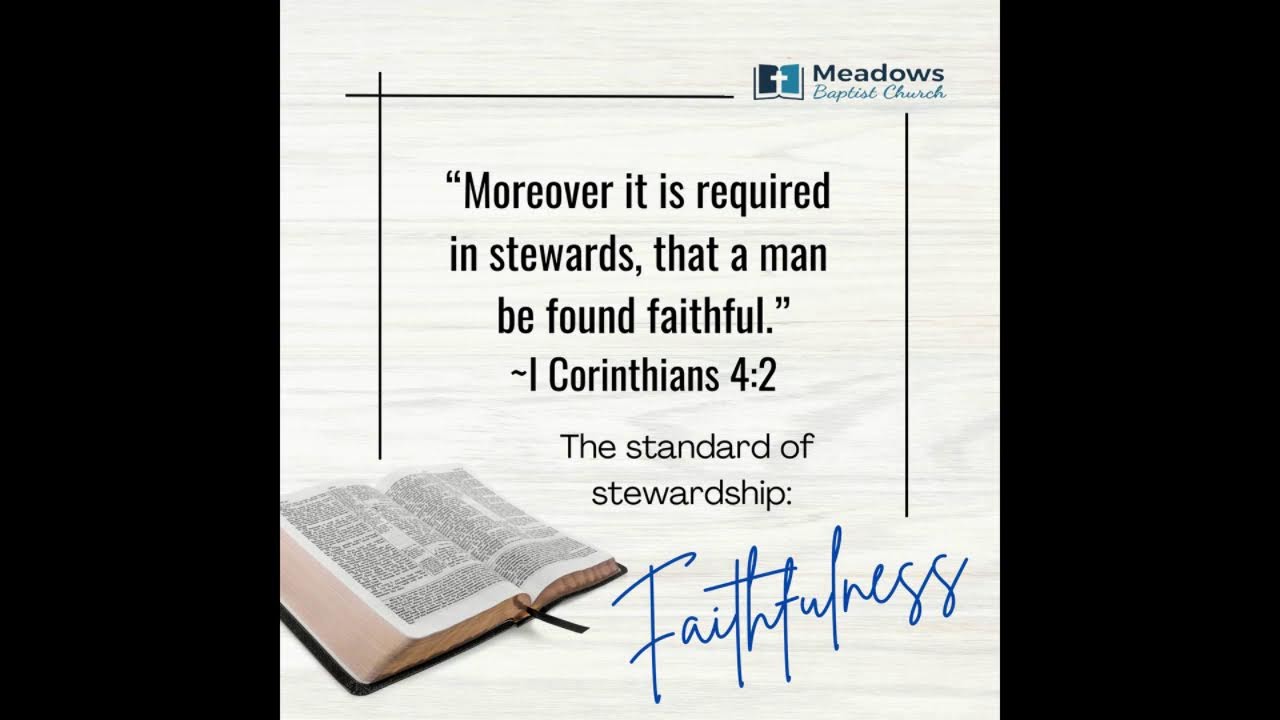 3/15/26 Sunday Morning Service - Pastor Charlie Branch - Meadows Baptist Church