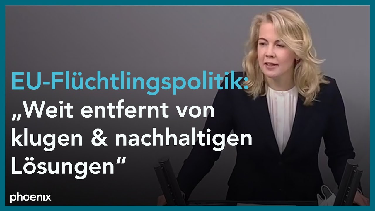 Bundestagsdebatte zur EU-Flüchtlingspolitik am 17.12.20