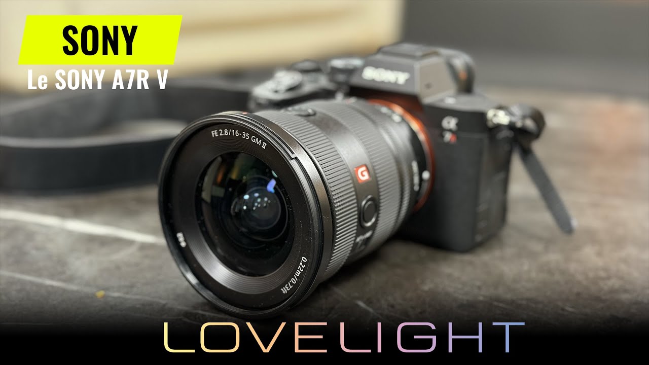 L'incontournable boîtier Alpha 7R V de chez Sony !