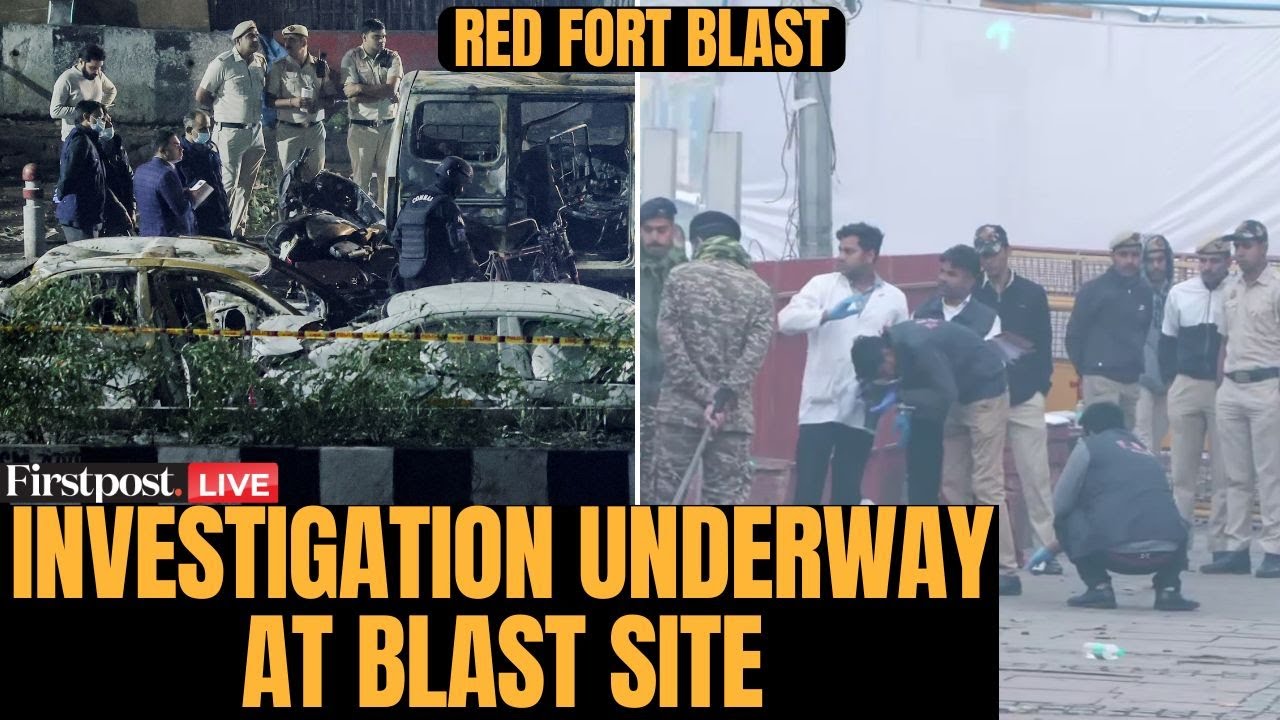 Red Fort Blast LIVE: Investigation Underway at Explosion Site, Forensic Teams at Spot | Delhi Police