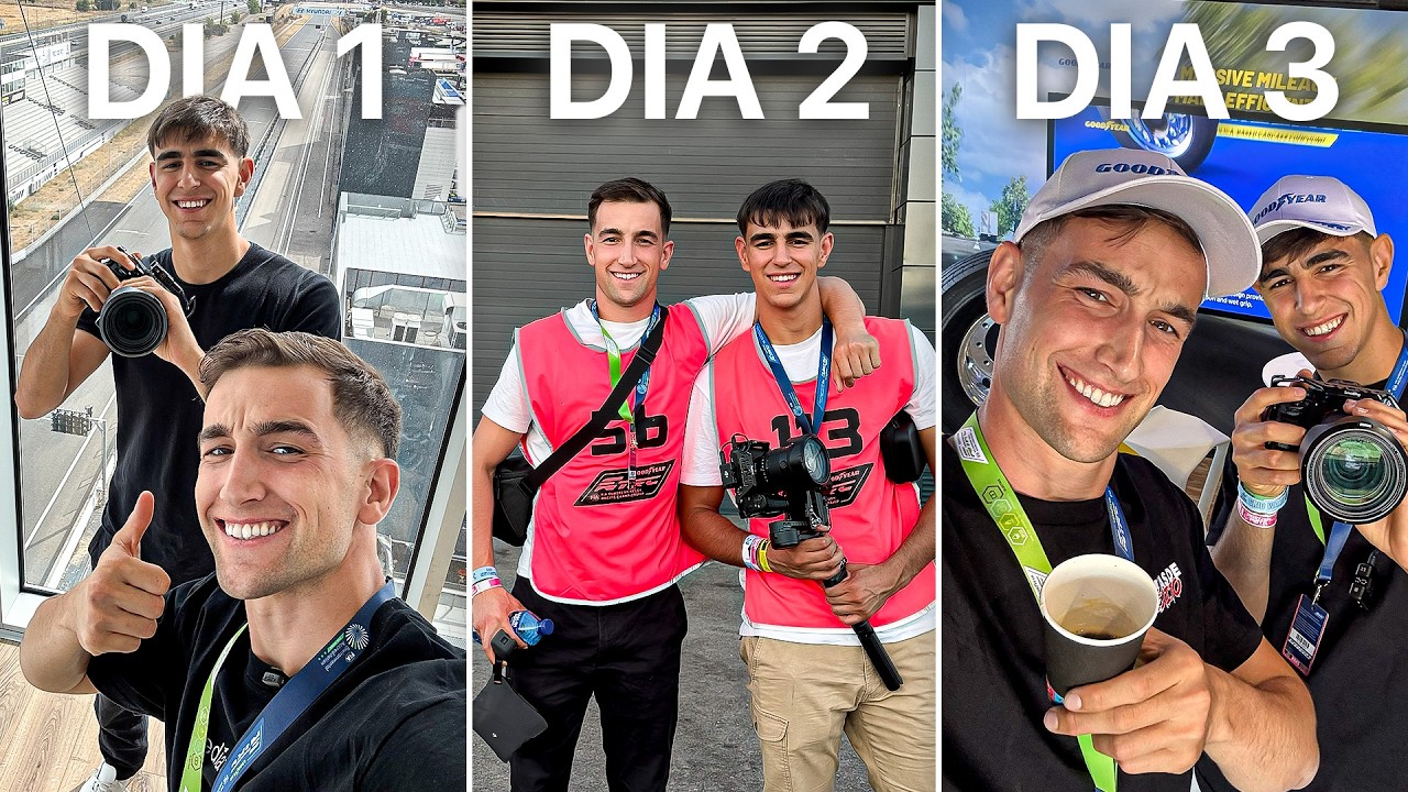 Grabando 3 días en el Circuito Madrid Jarama