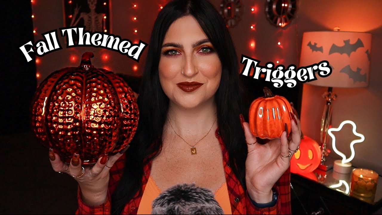ASMR | Fall Themed Trigger Assortment🍂🍁