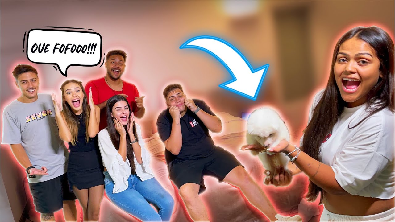 APRESENTANDO MEU NOVO CACHORRO PARA A FAMÍLIA LOURES !!!