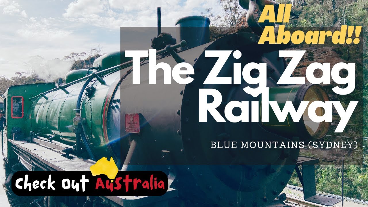 Zig Zag Railway Steam Train Ride 🚂 | Blue Mountains Heritage Railway Adventure | NSW, Australia