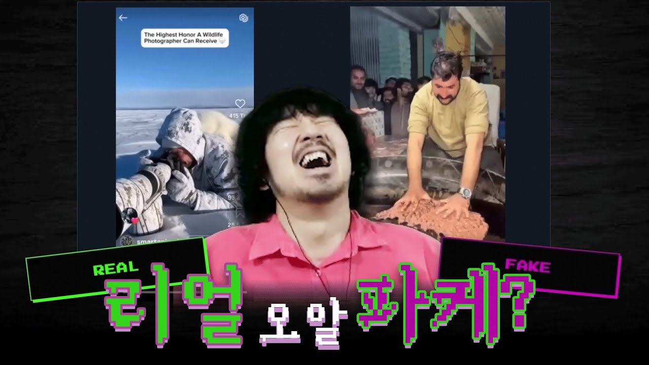 리얼 오알 파케?