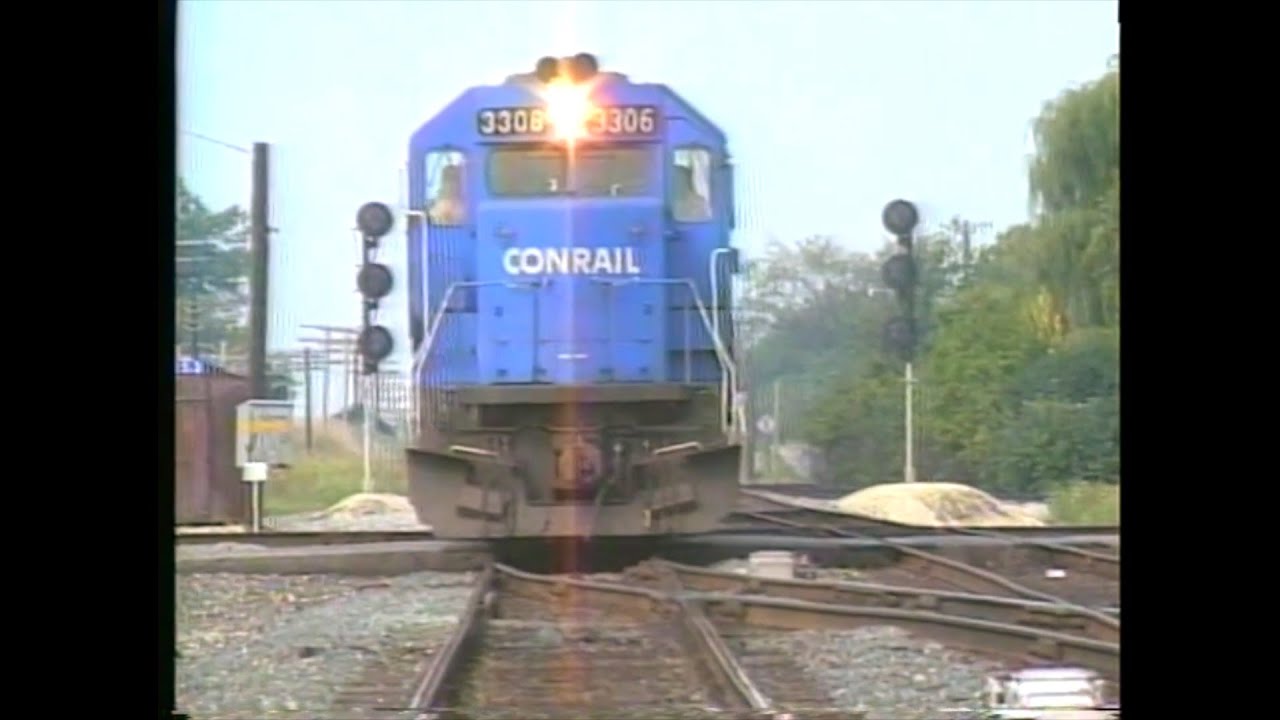Train Action @ Sidney, Quincy, Ridgeway and Galion Ohio in 1989