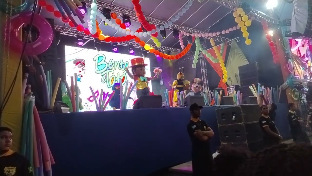 Bento e Totó Apresentação em Boa Vista Roraima Carnaval Prefeitura 2026