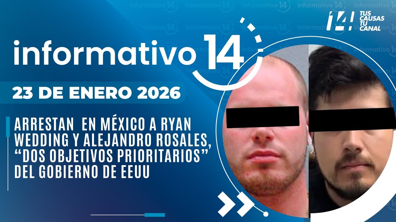 Arrestan  en México a Ryan Wedding y Alejandro Rosales, “dos objetivos prioritarios” de EEUU
